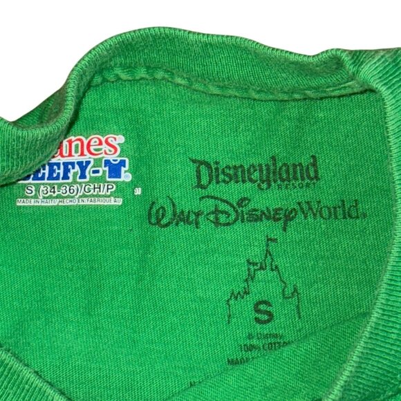 Disney Parks Walt Disney World Tiki Dole Whip Hanes Shirt-Green-S-GUC - Picture 3 of 4